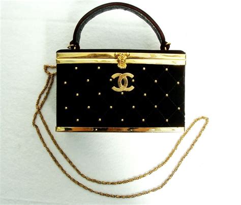 vintage chanel bag from 1955|Vintage Chanel evening bags.